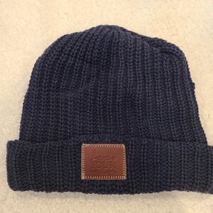 Love Your Melon Navy Blue Beanie